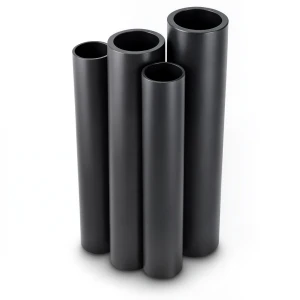 HDPE Pipes PE 80 Pressure 6 Bar Outside Diameter 355 mm Thickness 16.2 mm Black