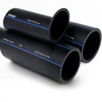 أنابيب HDPE السعودي  PE 80 ضغط 5 بار قطر خارجي 90 مم سمك 3.5 مم لون اسود