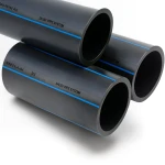 SPS HDPE Pipes PE 100 Pressure 16 Bar Outside Diameter 63 mm Thickness 5.8 mm Black | Saudi Pipes Systems (SPS)