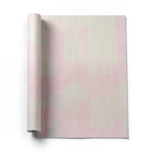 German Wall Covering Youth and Children 10m x 0.53m Beige Pink