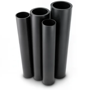 Al-Rajhi HDPE Pipes PE 80 Pressure 6 Bar Outside Diameter 400 mm Thickness 18.2 mm Black