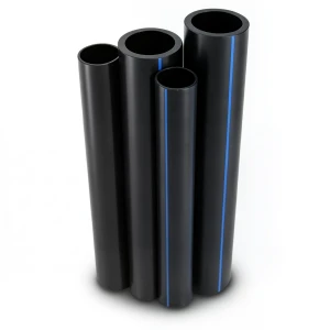 HDPE Pipes PE 80 Pressure 6 Bar Diameter 500 mm Thickness 22.8 mm Black