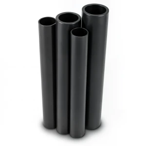 مواسير HDPE PE 80 ضغط 6 بار قطر خارجي 560 مم سمك 25.5 مم لون أسود
