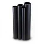 مواسير HDPE PE 80 ضغط 6 بار قطر خارجي 630 مم سمك 28.7 مم لون أسود