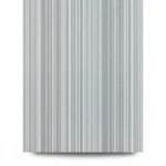 Striped wallpaper, gray color, length 10 m, width 0.53 m, model 10048-31