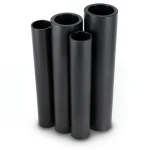 مواسير HDPE PE 80 ضغط 6 بار قطر خارجي 900 مم سمك 41 مم لون أسود