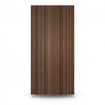 Striped wallpaper, brown color, length 10 m, width 0.53 m, model 10048-37