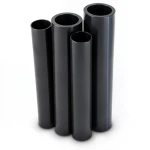 مواسير HDPE PE 80 ضغط 6 بار قطر 1200 مم سمك 54.6 مم لون أسود