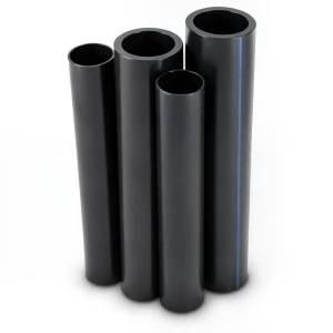 HDPE Pipes PE 80 Pressure 6 Bar Diameter 1200 mm Thickness 54.6 mm Black