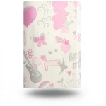 Youth and Children Wallpaper 10m x 0.53m Beige and Pink