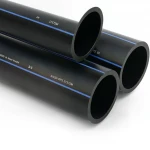 أنابيب HDPE السعودي  PE 80 ضغط 12.5 بار قطر خارجي 50 مم سمك 4.6 مم لون اسود