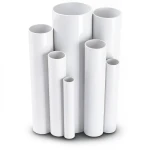 مواسير UPVC ضغط 4 بار قطر خارجي 110 مم سمك 2.2 مم لون أبيض