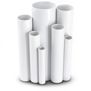 UPVC Pipes Nominal Pressure 4 Bar Outside Diameter 110 mm Thickness 2.2 mm White