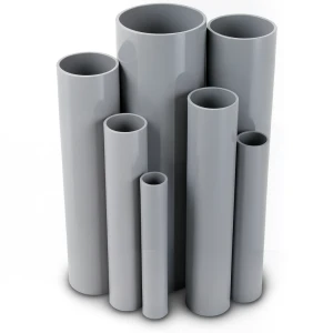 UPVC Pipes Nominal Pressure 4 Bar Outside Diameter 110 mm Thickness 2.2 mm Gray