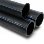 أنابيب HDPE السعودي PE 80 ضغط 5 بار قطر خارجي 63 مم سمك 2.5 مم لون اسود