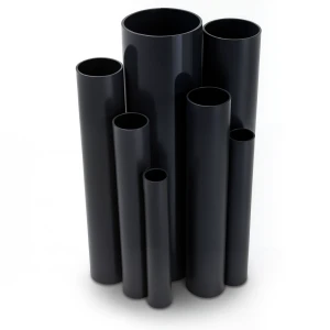 مواسير UPVC ضغط 4 بار قطر خارجي 110 مم سمك 2.2 مم لون اسود