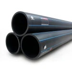 HDPE Pipes PE 80 Nominal Pressure 10 Bar Outside Diameter 140 mm Thickness 10.3 mm Black | NEPROPLAST