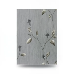 Italian Wall Covering Gray Color, Length 10 m, Width 0.53 m, Model 6249