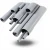 UPVC Pipes Al-Rajhi  EPC 80  Size 4 inch Thickness 8.56 mm Gray Colour