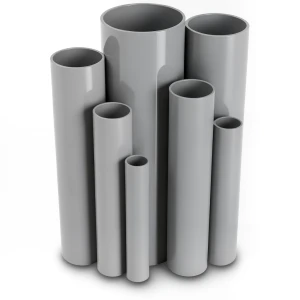 UPVC Pipes Nominal Pressure 6 Bar Outside Diameter 110 mm Thickness 3.2 mm Gray