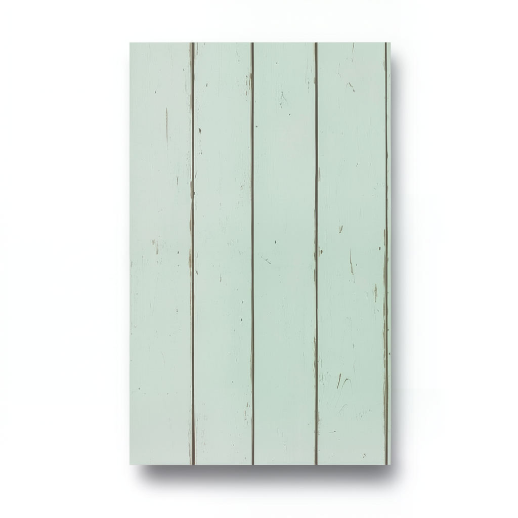 German Wooden Wallpaper 10m x 0.53m Pale Green, Model 479607