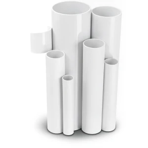 UPVC Pipes Nominal Pressure 10 Bar Outside Diameter 110 mm Thickness 5.3 mm White