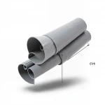 UPVC Pipes Al-Rajhi  EPC 80  Size 6 inch Thickness 10.97 mm Gray Colour