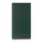 Patterned wallpaper, length 10 m, width 0.70 m, dark green color, model 13039
