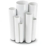 مواسير UPVC ضغط 4 بار قطر خارجي 110 مم سمك 2.2 مم لون أبيض