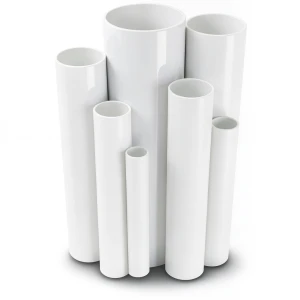 UPVC Pipes Nominal Pressure 4 Bar Outside Diameter 110 mm Thickness 2.2 mm White