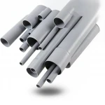 مواسير UPVC الراجحي  EPC 80  مقاس 5 إنش سمك 9.52 مم لون رمادي