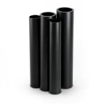 أنابيب HDPE PE 80 ضغط 10 بار قطر 250 مم سمك 18.4 مم لون أسود