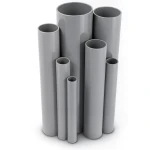 UPVC Pipes Schedule 80 Size 3 Inch Thickness 7.62 mm Gray