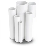 مواسير UPVC ضغط 10 بار قطر خارجي 110 مم سمك 5.3 مم لون أبيض