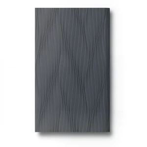 Wavy Wallpaper 10m x 0.53m Dark Gray, Model 10033-15