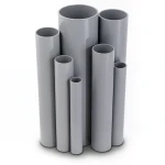 UPVC Pipes Nominal Pressure 15 Bar Outside Diameter 140.4 mm Thickness 10.4 mm Gray
