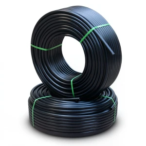 أنابيب HDPE PE 80 ضغط 10 بار قطر خارجي 40 مم سمك 3 مم لون أسود