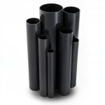 UPVC Pipes Modern Technology  Nominal Pressure 6 Bar Outside Diameter 200 mm Thickness 5.9 mm Black Colour