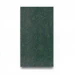 Patterned wall paper, length 10 m, width 0.70 m, dark green color, model 13043