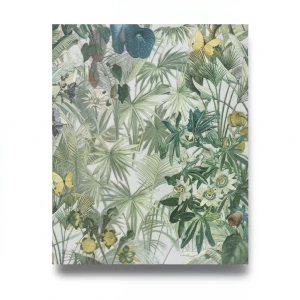 Italian Wallpaper 10m x 1.06m Green, Model BM29051