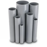 UPVC Pipes Outside Diameter 75.3 mm Thickness 2.2 mm Gray