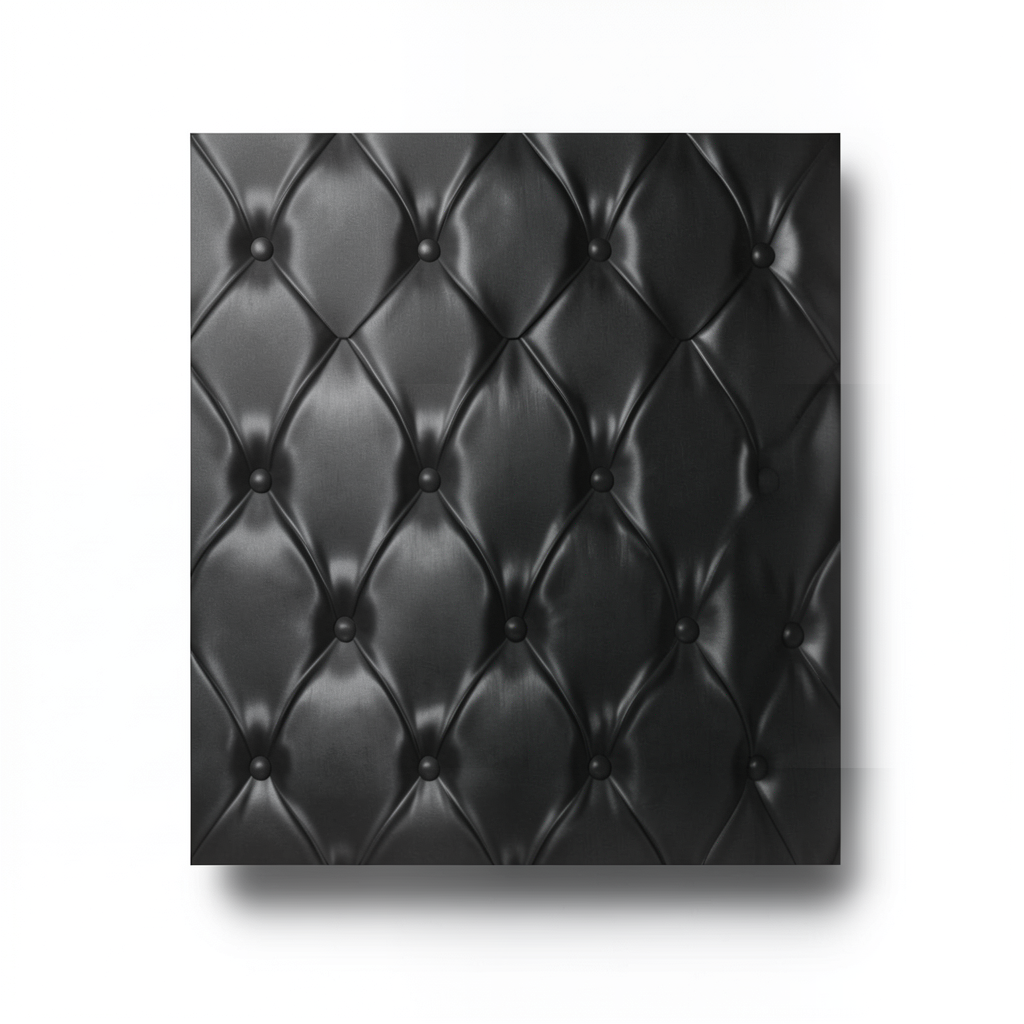 German 3D Wall Covering 10m x 0.53m Black, Model 479539