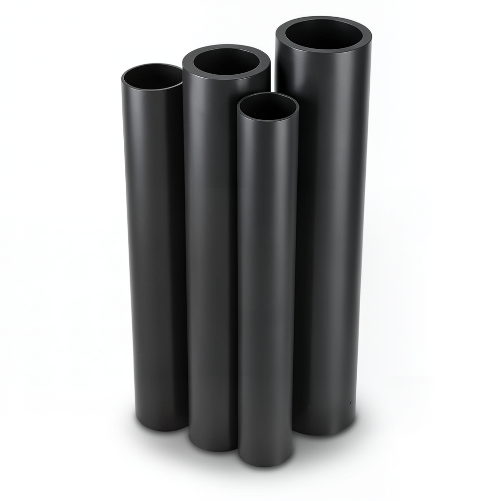 أنابيب HDPE الراجحي PE 80 ضغط 10 بار قطر خارجي 160 مم سمك 11.8 مم أسود