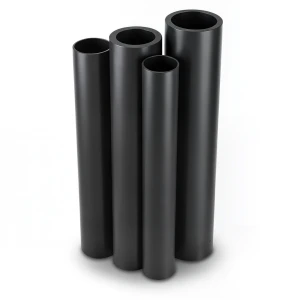 Al-Rajhi HDPE Pipes PE 80 Pressure 10 Bar OD 160 mm Thickness 11.8 mm Black