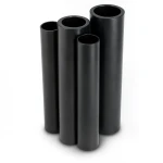 أنابيب HDPE الراجحي PE 80 ضغط 10 بار قطر 180 مم سمك 13.3 مم أسود