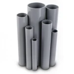 مواسير UPVC قطر خارجي 60.2 مم سمك 1.8 مم لون رمادي