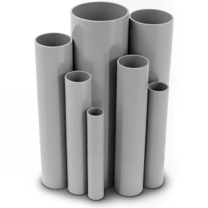 UPVC Pipes Outside Diameter 60.5 mm Thickness 2.2 mm Gray
