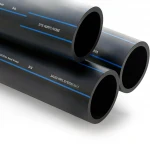 أنابيب HDPE السعودي  PE 80 ضغط 12.5 بار قطر خارجي 125 مم سمك 11.4 مم لون اسود