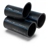 أنابيب HDPE السعودي PE 80 ضغط 5 بار قطر خارجي 75 مم سمك 2.9 مم لون اسود