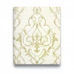 Italian classic wall Covering, size 10 m x  1.06 m, creamy color, model 82902  